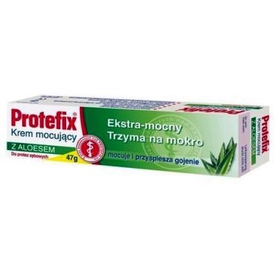 Protefix, krem mocujący z aloesem, 47 g