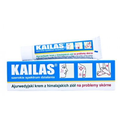 Kailas, ajurwedyjski krem z himalajskich zi&oacute;ł na problemy sk&oacute;rne, 20 g