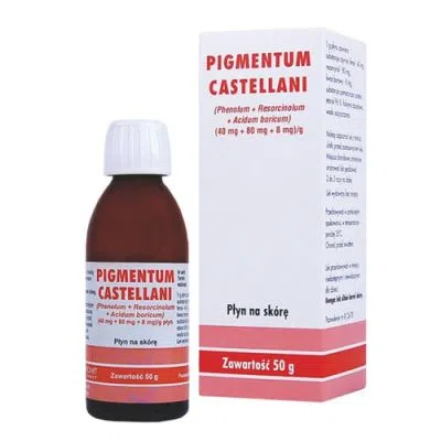 Pigmentum Castellani, płyn na sk&oacute;rę, 50 g