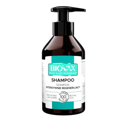 Biovax, Włosy słabe i wypadające, regenerujący szampon, 200 ml