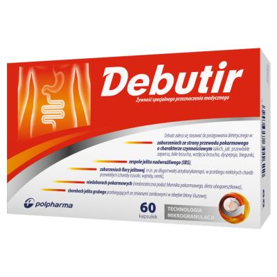 Debutir, kapsułki, 60 szt.