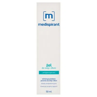 Medispirant, żel do st&oacute;p i dłoni antyperspirant, 50 ml