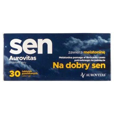 Sen Aurovitas, tabletki powlekane, 30 szt