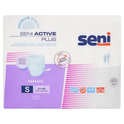 Seni Active Plus, majtki chłonne, rozmiar S, 10 szt.