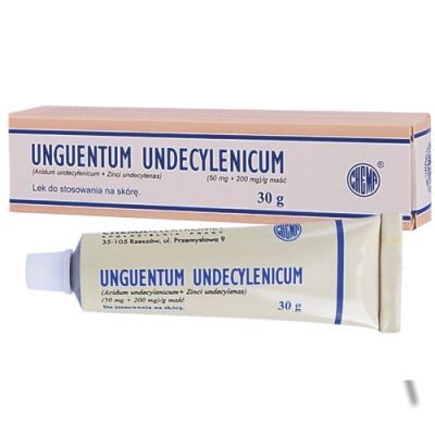 Unguentum undecylenicum, (50 mg+200 mg)/g, masc, 30 g