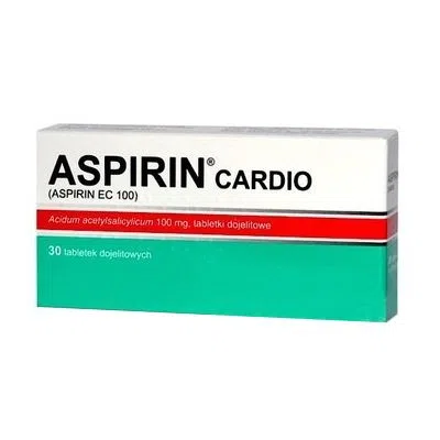 Aspirin Cardio,100mg,tabl.dojelit,(i.row),InPh,Hiszp,30 szt