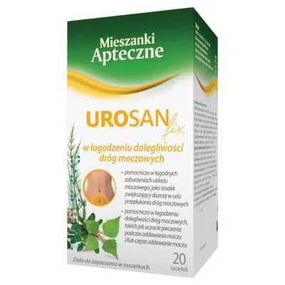 Urosan fix, zioła do zaparzania, 2 g, 20 saszetek