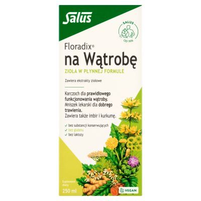 Floradix na Wątrobę, płyn, 250 ml
