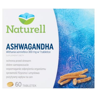 Naturell Ashwagandha, tabletki, 60 szt.