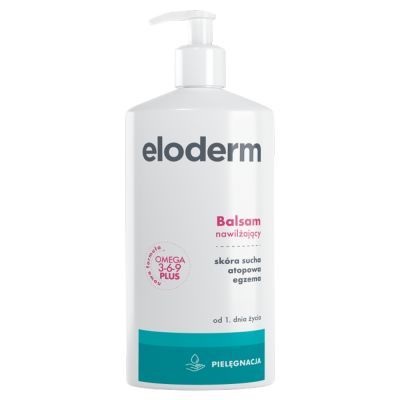 Eloderm, balsam nawilżający do ciała, od 1 dnia życia, 400 ml