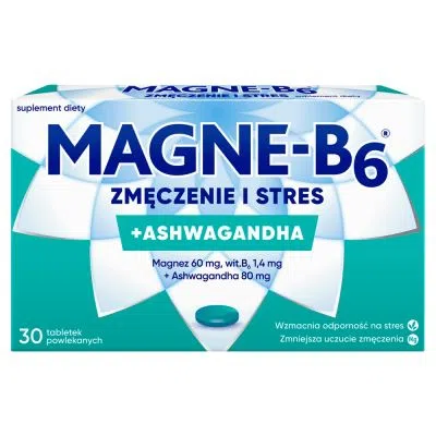 Magne-B6 Zmęczenie i stres, tabletki powlekane, 30 szt.