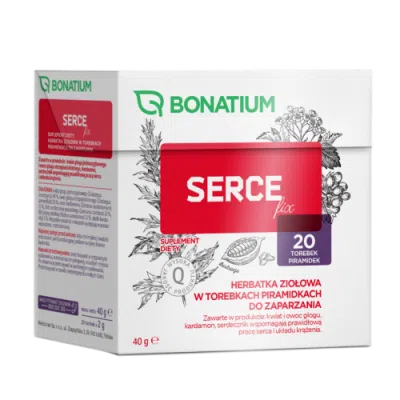Bonatium Serce fix, herbatka ziołowa 20 sztuk