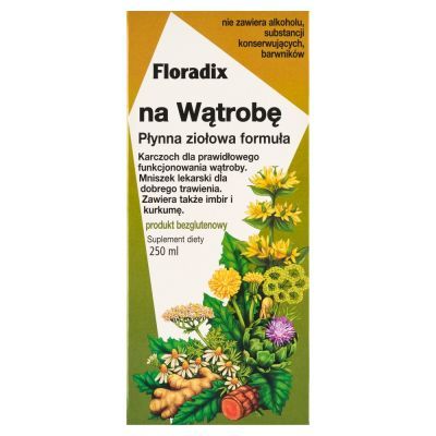 Floradix na Wątrobę, płyn, 250 ml
