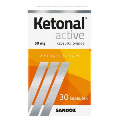 Ketonal Active, 50 mg, kaps.twarde, 30 szt