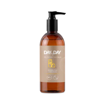 DAYbyDAY żel do mycia ciała, kombucha i drożdże, 400ml