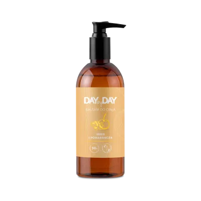 DAYbyDAY Balsam do ciała, imbir i pomarańcza, 400 ml