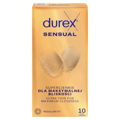 Durex Sensual, prezer, super cienkie,10 szt