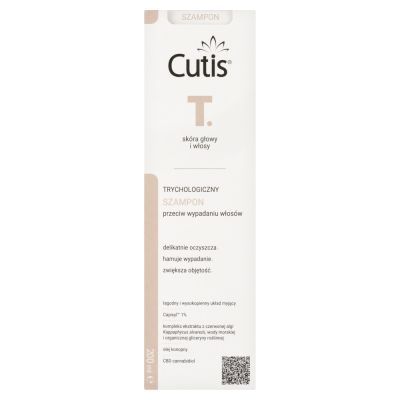 Cutis T, Trychologiczny szampon przeciw wypadaniu włos&oacute;w, 200 ml