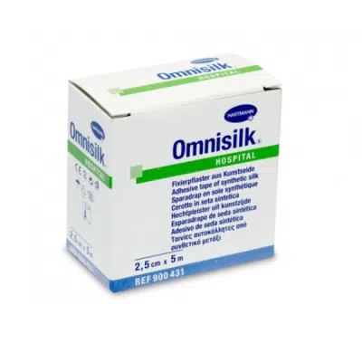 Przylepiec Omnisilk Hospital, 5 m x 2,5 cm, 1 szt.