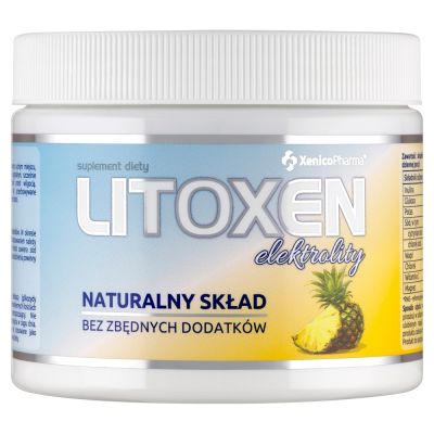 Litoxen elektrolity (ananas), proszek, 235,5 g (30 porcji)