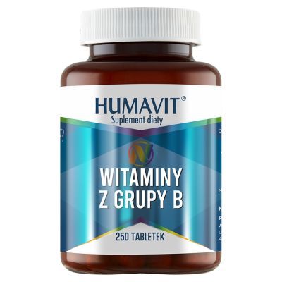 Humavit Witaminy z grupy B, tabletki, 250 szt. 