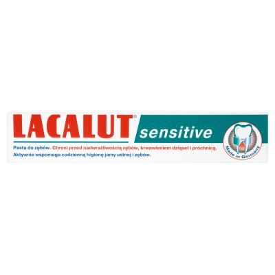 Lacalut sensitive, pasta do zębów wrażliwych, 75 ml
