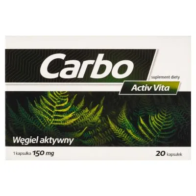 Carbo Activ Vita, kapsułki, 20 szt.