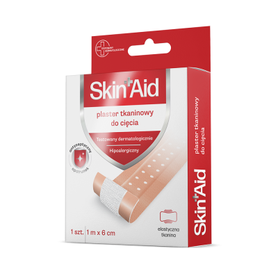 Skin Aid, Plaster Tkaninowy Do Cięcia, 1m X 6cm