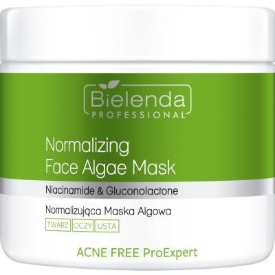 Bielenda Acne Free ProExpert, normalizująca maska algowa, 160 g