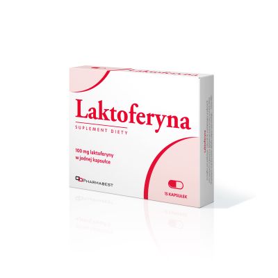 Laktoferyna, kapsułki, 15 szt.