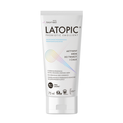 Latopic, krem do twarzy i ciała, 75 ml