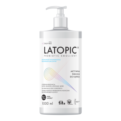 Latopic, emulsja do kąpieli, 1000 ml