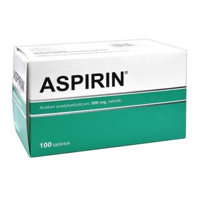 Aspirin, 500 mg, tabl.,(i.row),InPh,Litwa, 100 szt