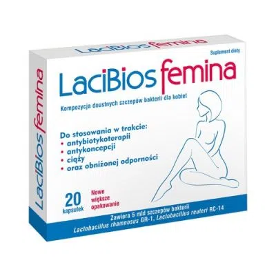 Lacibios Femina, kapsułki, 20 szt.
