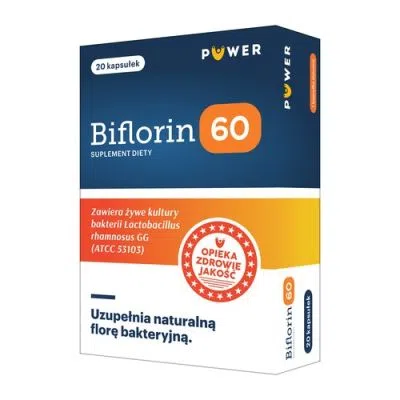 Biflorin LGG 60, kapsułki twarde, 20 szt.