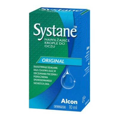 Systane Original, nawilżające krople do oczu nawilżające, 10 ml