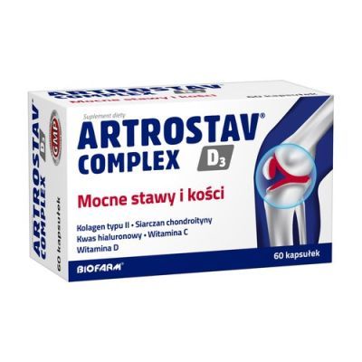 Artrostav Complex D3, kapsułki, 60 szt.
