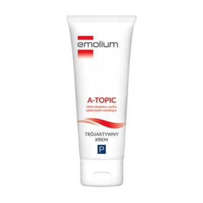 Emolium A-Topic, Trójaktywny krem, 50 ml