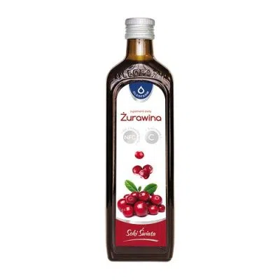 Oleofarm Żurawina z Witaminą C, płyn, 490 ml
