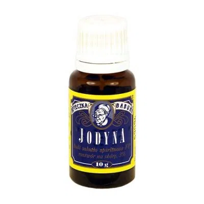 Jodyna, roztwór na skórę, 10 g