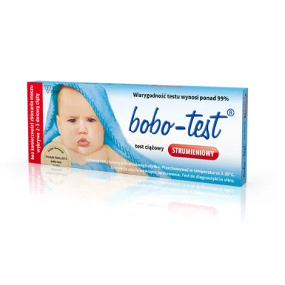 Bobo-Test, test, ciaz.,strumien., 1 szt