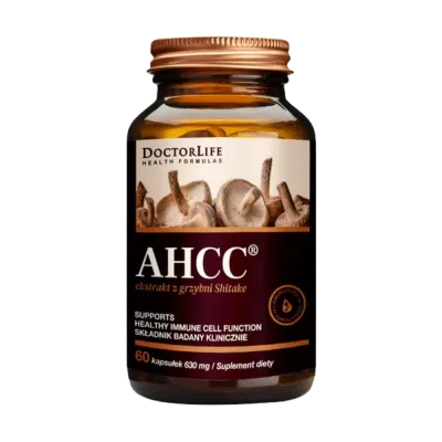 AHCC, kapsułki ,(Doctor Life), 60 szt