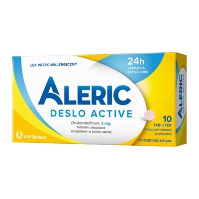Aleric Deslo Active, 5 mg, tabl.uleg.rozp.w j.ustn., 30 szt