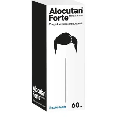 Alocutan Forte, 50 mg/ml, aerozol na skórę, 60 ml
