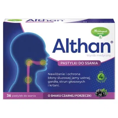 Althan, pastyl.do ssania, 36 szt