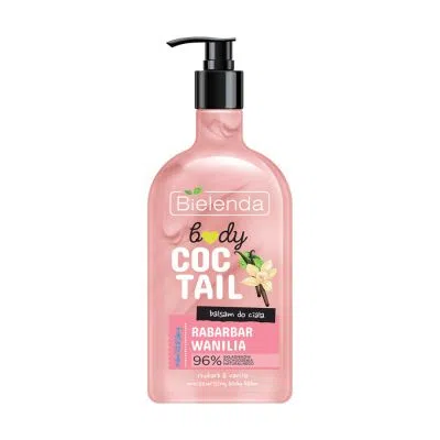 Bielenda Body Coctail, bals,d/ciala,nawilz,rabarb,wan,400ml