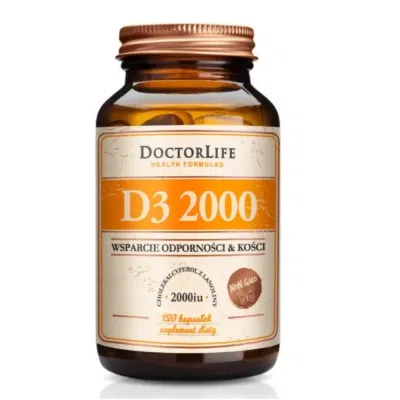 D3 2000, kaps.,(Dr Life), 120 szt