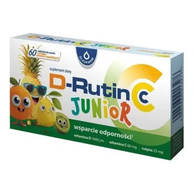 D-Rutin CC Junior, tabl.do ssania, 60 szt