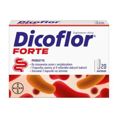 Dicoflor Forte, kaps., 20 szt