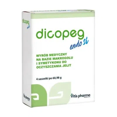 Dicopeg Endo Si, proszek, 4 saszetki